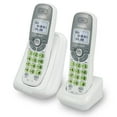 thumbnail image 2 of VTech 2 Handset DECT 6.0 Cordless Phone with Caller ID/Call Waiting, CS6114-2 (White), 2 of 11