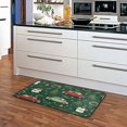 thumbnail image 6 of 39x20 Inch Non-Slip Floor Mat Hallway Runner Rug Entrance Floor Mat Runner for Kitchen and Living Room Christmas Penguins and Cars Pattern, 6 of 8