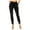 Black, variant on PMUYBHF Work Pants for Women 2024 Plus Ladies Solid Color Outdoor Overalls Pocket Design Elastic Waist Casual Pants Dress Pants Women Petite Short Plus Trousers Pants for Women Petite Tapered
