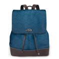 thumbnail image 1 of Easygdp Dark Blue Mochila de Cuero para Mujeres, Bolso de Hombro, Bolsos de Mano de Moda para Trabajo y Viajes, 1 of 4