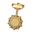 thumbnail image 3 of Medallas de premio en blanco, premios de metal, artesanías, aluminio, decorativos, ganadores de premios para Rojo, 3 of 8