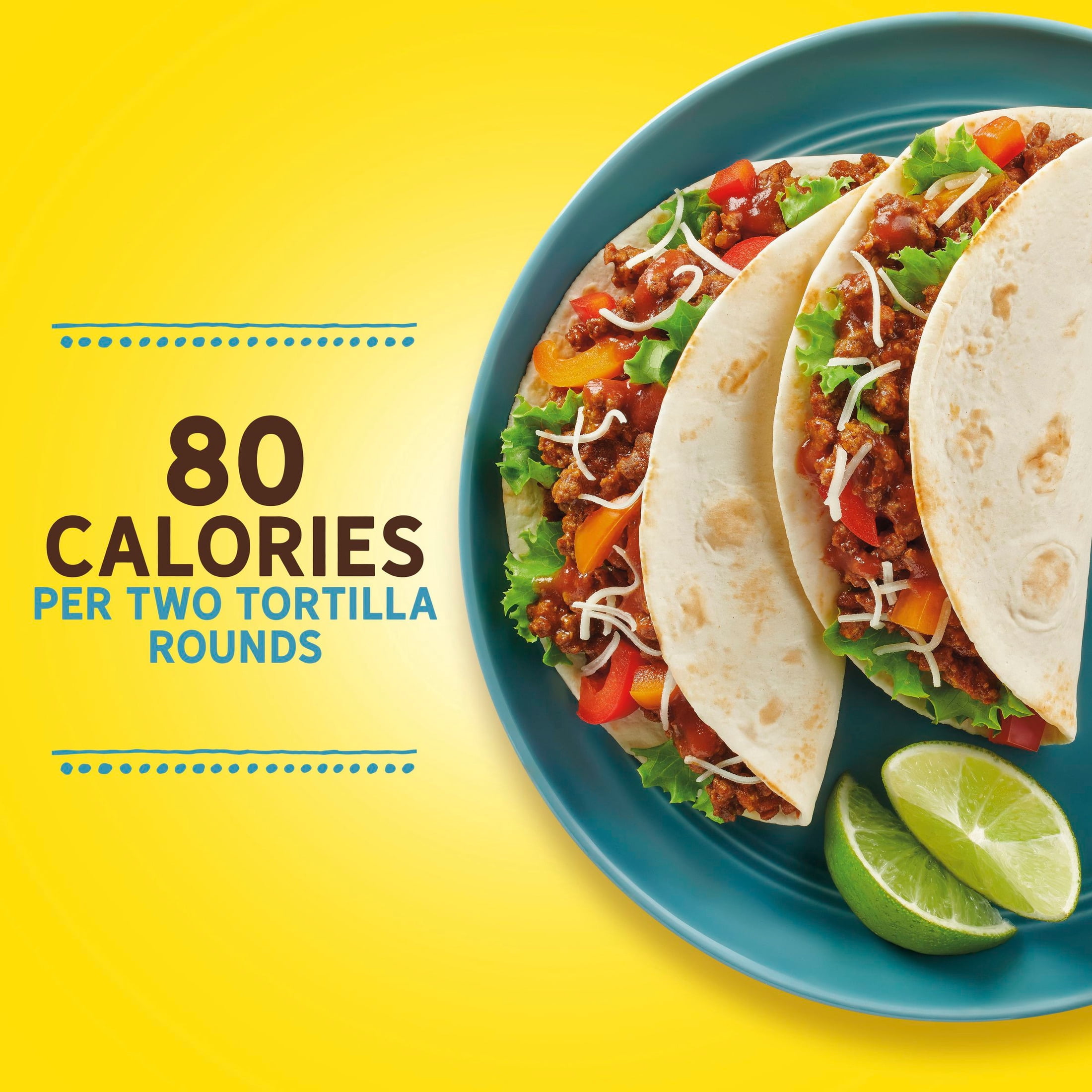 (3 pack) Old El Paso Carb Advantage Tortillas, 3g Net Carbs, High Fiber, 8 Count, 6.5 oz