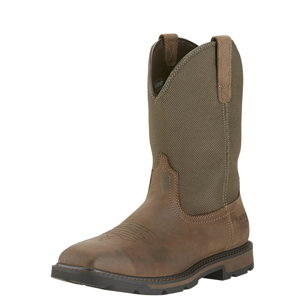 ariat square toe waterproof work boots