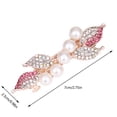 thumbnail image 4 of QIQUWOHUL Crystal Rhinestone Mini Barrettes Clip Designer Fashion Hair Accessories For Women Girls Cool Birthday Gift, 4 of 4