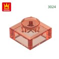 thumbnail image 1 of 588Pcs/Lot 3024 1x1 Short 1-Hole Building Blocks Classic Base Parts Compatible with Bricks Children Toys Assembly Gift Box 84.Trans-Orange about 588pcs, 1 of 6