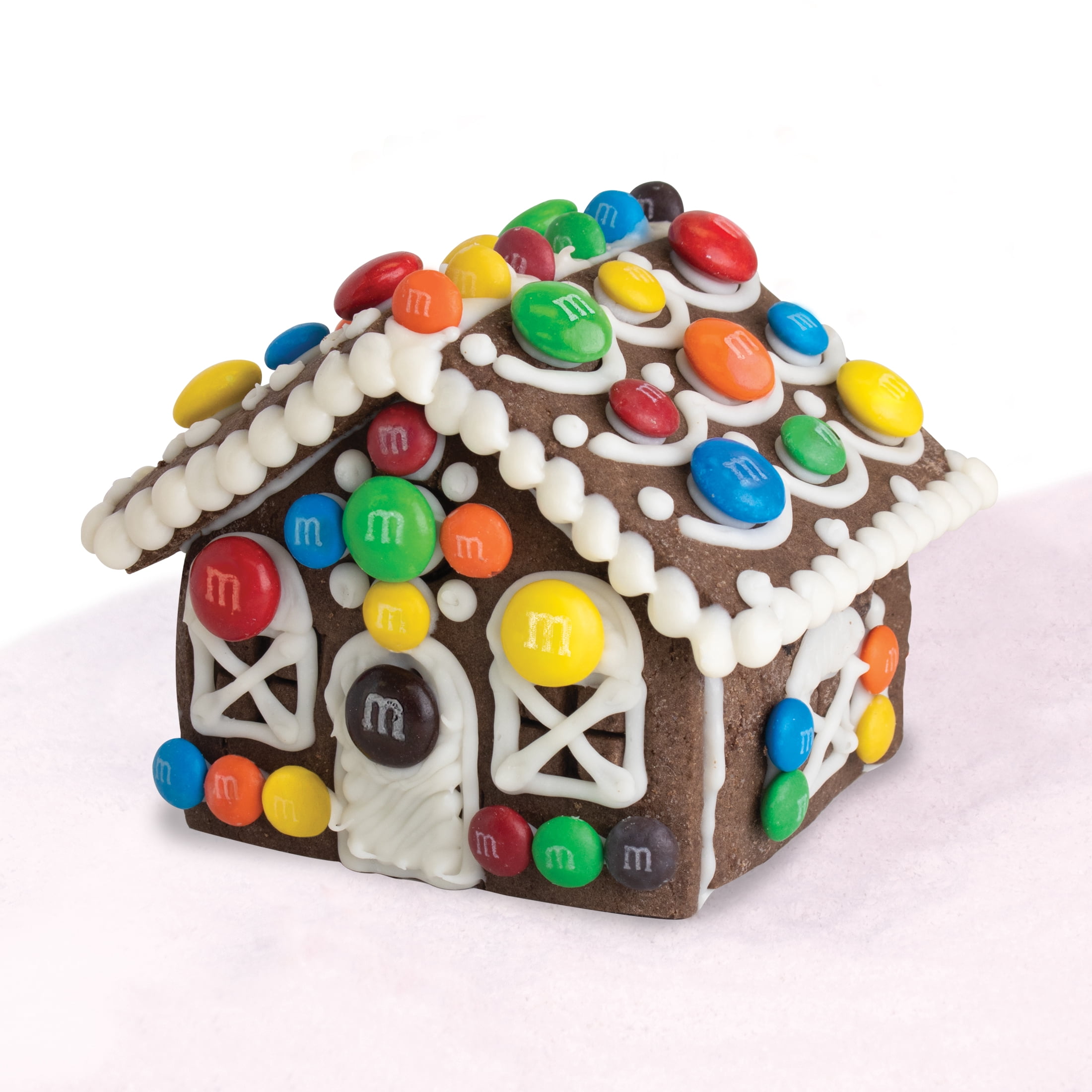 DIY, M&M's Holiday Chocolate Mini House Box Kit, 7oz