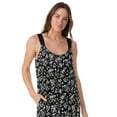 thumbnail image 4 of Layla Women’s Sleepwear Short Knit Chemise, Sizes XS-5X, 4 of 6