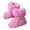 Pink, variant on Snow Boots for Women,Punk Style Studded Furry Boots With Built In Height And Shearling Insulation,Winter Boots for Women,Coffee,7.5