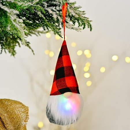 

New Year New You 2022 Tuscom 3PCS Christmas Decorations Christmas Lights Knitted Pendant Christmas Tree Pendant Christmas Gifts for Family on Clearance