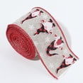 thumbnail image 2 of QIPOPIQ Santa Decorations Ribbon Christmas New Letter Imitation Hemp Red Ribbon Christmas Decoration Winter Gift Clearance New Year, 2 of 3