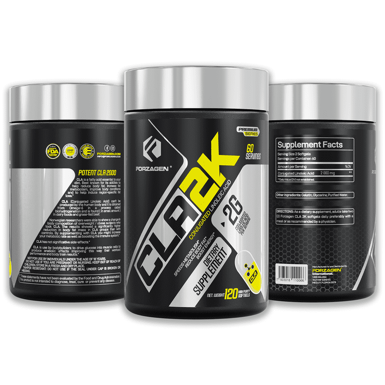 Forzagen CLA 2K - Max Strength 2000 MG | Muscle Builder