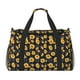 thumbnail image 1 of Fotbe Royal Blue Plaid Sunflower Bolsa de Viaje con Estampado, Bolsa de Fin de Semana para Mujer con Compartimento para Zapatos, Bolsa de Gimnasio con Bolsillo Húmedo, 1 of 7