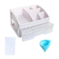 thumbnail image 1 of Caja de almacenamiento para pintura de diamantes, estuche de bordado de plástico transparente, manualidades de arte de diamantes DIY Una capa, 1 of 8