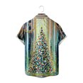 thumbnail image 6 of IROINNID Christmas Hawaiian Shirt for Men Button Up Short Sleeve Graphic Print Xmas Gift Christmas Vacation Shirt,Green, 6 of 6