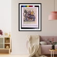 thumbnail image 3 of Historic Framed Print, Les Musulmans au XIIIe siecle. caravane en marche, 17-7/8" x 21-7/8", 3 of 9
