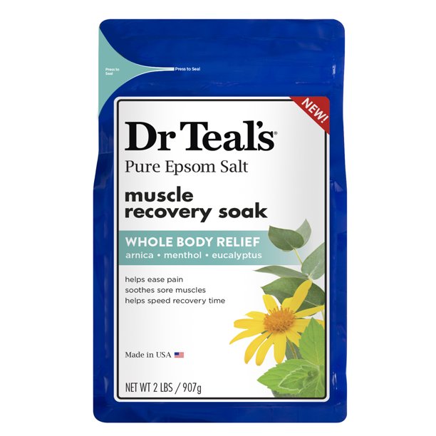 Dr Teal's Muscle Recovery Soak, 2 lbs.