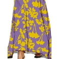thumbnail image 4 of DYMADE Women Loose Printed Long Sleeve High Waist Ankle-Length Dress, 4 of 4