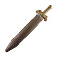 thumbnail image 1 of Roman Sword Prop de juguete Sword Toy Novelidad Ligera de imaginación de disfraces portátiles Play Juguete con vaina para la fiesta de B, 1 of 10