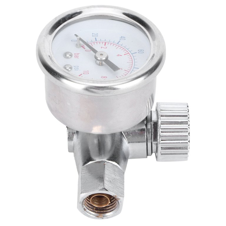 Air Pressure Regulator, 1/4In Practical 7.5X5.5Cm Spray Guns Air