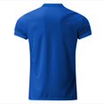 thumbnail image 5 of Summer Men's Sports Short Sleeve Golf Youth Men's Zipper Casual Top 5XL, 5 of 5