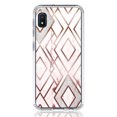 thumbnail image 4 of Samsung Galaxy A10E Case, Kaesar Hybrid Bling Glitter Sparkle Diamond Rhombus Marble Graphic Fashion Cute Colorful Skin Cover Shockproof Case for Samsung Galaxy A10E, 4 of 5