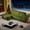 Green - Shimmer Fabric, variant on XIZZI 99.2" Modular Sectional Sofa, No Assembly, Luxe Cloud Boneless Couch with Starry Sparkle Velvet Fabric, High Density Foam & Pocket Springs, Right Chaise, Green