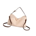 thumbnail image 4 of Bolso de playa tipo tote, regalo de moda, bolso de hombro ligero para negocios, cumpleaños, playa Blanco, 4 of 8