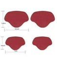thumbnail image 4 of Dalazy Semelles de Talon pour Réparation de Talon pour Hommes & Femmes Talons Hauts Rouge Vin, 4 of 9