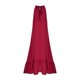 thumbnail image 3 of Gibobby Vestido de verano casual para mujer Vestido de tirantes anchos ligeros con cuello de encaje a la moda para mujer Color sólido transpirable suelto(Rojo,M), 3 of 5