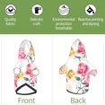 thumbnail image 5 of Bingfone Colorful Flowers Dog Clothes Hoodie, Pet Winter Coat,Puppy Sweatshirts For Small Dogs Boy Girl,Suitable For All Breeds-X-Small, 5 of 8