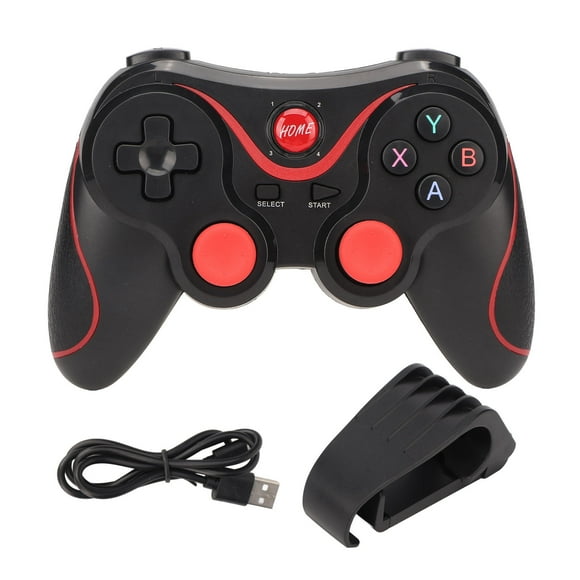 QJUHUNG X3 Gamepad PC Gamepad Android Gamepad Controller iOS Mobile TV CP VR Mapping Gamepad Joystick with Stand