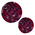 thumbnail image 7 of Wobogo Galaxy Rose Trivets Potholders Set of 2 Cotton Woven Round Hot Plate Mats for Hot Dishes Bowls Teapots, 7 of 7