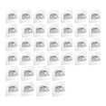 thumbnail image 1 of ckepdyeh 36 piezas de soportes para barra de cortina sin taladro, ganchos autoadhesivos para barra de cortina, perchas ajustables sin clavos para barra de cortina, 1 of 8
