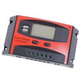 thumbnail image 1 of Dual USB Solar Controller, 12/24V  Regulator with LCD Display, MPPT Solar Panel Charging Controller for IOS Devices, 1 of 7