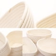 thumbnail image 2 of Mistaha Round Oval-shaped Triangle-shaped Bread Proofing Basket Natural Rattan Proving Basket Sourdough for Kitchen Home, 2 of 8