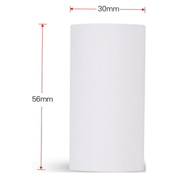 Thermal Paper,No Adhesive Labels 3 Rolls 56 * 30mm Printer Of 3 Preservation Note Thermal 2.2 * 1.2in A6/a8/p6 P1/p2 Thermal Roll 56 * Labels A6/a8/p6 P1/p2 * 30mm / White No Adhesive&3 Rolls