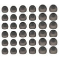 thumbnail image 2 of Tapones para los oídos de repuesto aíslan el ruido exterior puntas de silicona para auriculares reemplazables desmontables suaves 36 piezas para orificio interior de, 2 of 8