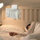thumbnail image 3 of Organizador noche, dos ganchos laterales, rieles , organizador de artículos diversos para cama de dormitorio , teléfono , Blanco perfecl Carrito de noche, 3 of 8