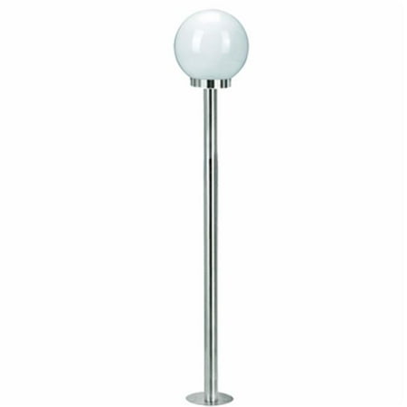 Opal White Acrylic - Jesco Lighting GS50S33 Globe Series High Post with Opal Acrylic Globe - White