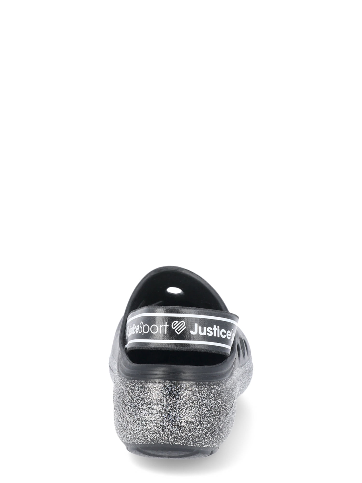 Justice Little Girls and Big Girls Clogs with Charms