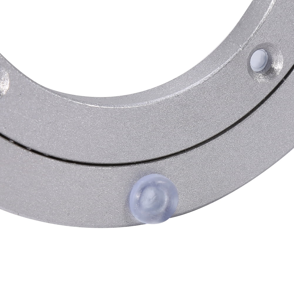 Plateau Tournant Alliage Aluminium - 4 Tailles - Pour Gâteaux, Déco, Réparation - Rotation 360°