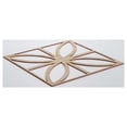 thumbnail image 4 of Ekena Millwork 23 3/8"W x 23 3/8"H x 1/4"T Large Swansea Decorative Fretwork Wood Wall Panels, Red Oak, 4 of 18