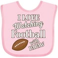 thumbnail image 3 of Inktastic Papaw Football Grandson Gift Boys or Girls Baby Bib, 3 of 4
