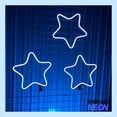thumbnail image 2 of Handmadetneonsign Star Neon Sign, Star Christmas Neon Light, Star Led Sign, Star Wall Art, Star Home Wall Decor 90417, 2 of 5