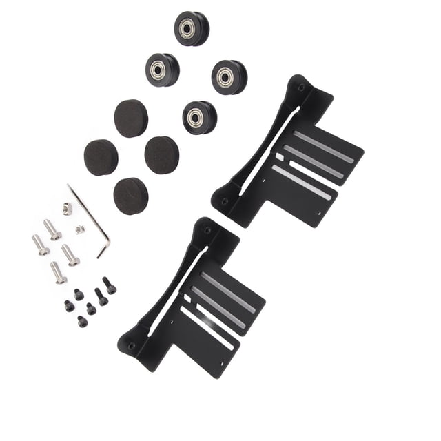 Soporte De Filamento Para Impresora 3D, Dos Métodos De Colocación Soporte De Filamento Ajustable Universal Movimiento Suave En Forma De U Para Madera Para PLA TPU