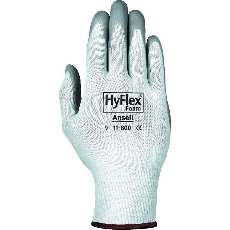 HyFlex Health Hyflex Gloves - Medium Size - Gray, White - Abrasion Resistant - For Healthcare Working - 2 / Pair HyFlex Health Hyflex Gloves - Medium Size - Gray, White - Abrasion Resistant - For Healthcare Working - 2 / Pair