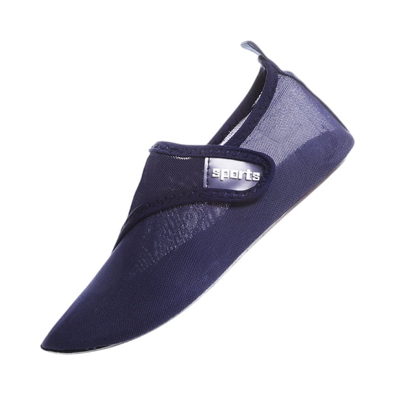 LTTVQM Water Shoes for Women Men Quick-Dry Barefoot Aqua Socks for Swim Beach Surf Yoga Exercise Sports Lightweight Athletic Slip on Shoes Blue 36(US-5.5)