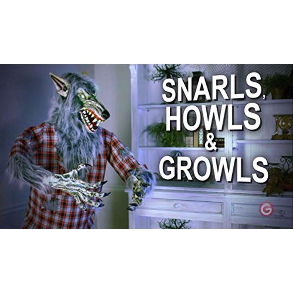 Gemmy 6' FT Halloween Holiday Werewolf Animatronic