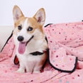 thumbnail image 2 of Pet Blanket for Dogs and Cats, Soft Comfy Puppy and Kittens Bed Blanket,Fluffy Fleece Pets Throw with Polka Dots, 2 of 7