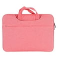 thumbnail image 1 of Bolsa para portátil de 15,6 pulgadas, elegante, ligera, resistente al agua, de tela Oxford, delgada, para viajes de negocios, hogar, color rosa, 1 of 15